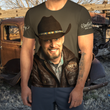 T-Shirt para o homem "Radio Cowboy Album Design I"