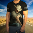 T-Shirt para o homem "Radio Cowboy Album Design II"